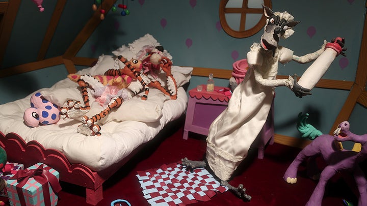 <p>Nathalie Djurberg & Hans Berg, <em>Delights of an Undirected Mind</em>, 2016 (still). ©Nathalie Djurberg & Hans Berg; Courtesy Lisson Gallery.</p>
