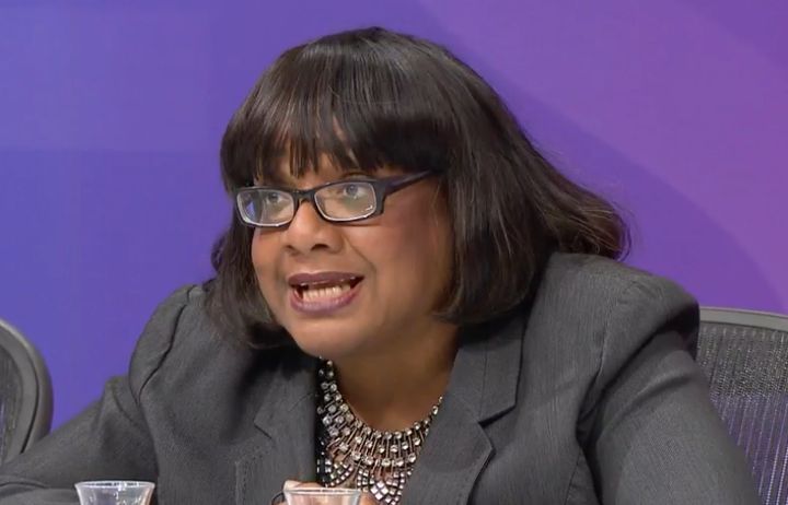 The shadow home secretary's comments sparked uproar last night