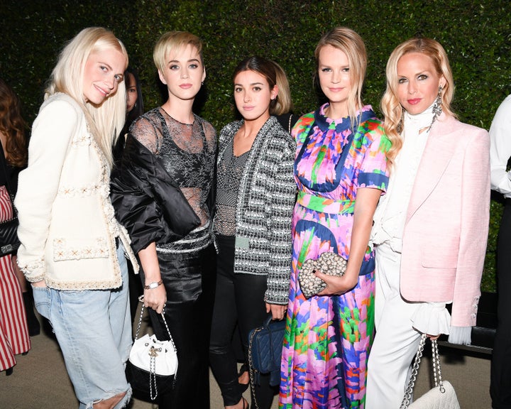 Poppy Delevingne, Katy Perry, Jamie Mizrahi, Kelly Sawyer and Rachel Zoe. 