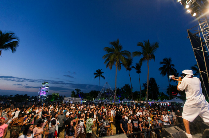 The 2017 Isle Of Light festival in Santo Domingo, Dominican Republic.