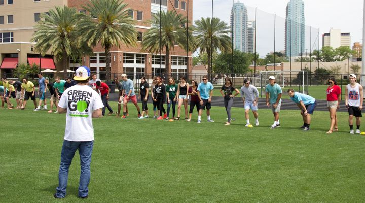 The University of Tampa planned a Green Light Go event and awareness week in Spring 2016.