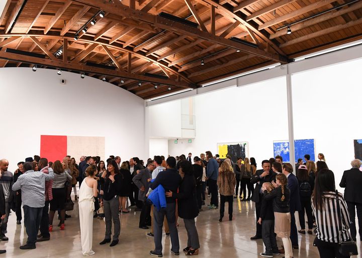 Gagosian was the place to be during Oscars weekend.