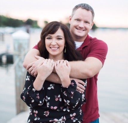 Bride-to-be Heather Lundgren and her fiancé Dan Hildebrandt.