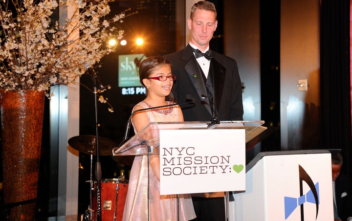 <p> Gianna Taveras and Derek Steinhiser </p>