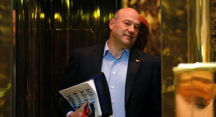 Gary Cohn arrives at Trump Tower for meetings with Donald Trump on Jan. 2, 2017 in New York City.