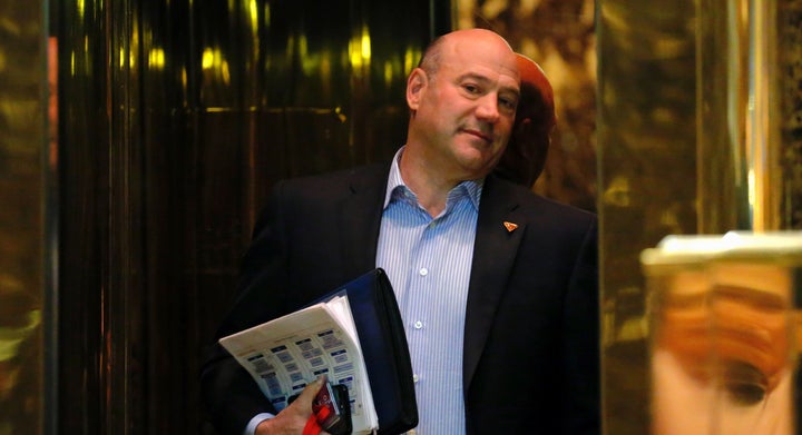 Gary Cohn arrives at Trump Tower for meetings with Donald Trump on Jan. 2, 2017 in New York City.