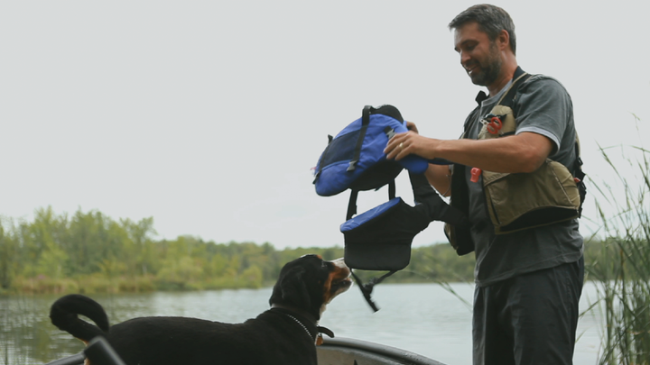 “At the other end of Lake Athabasca, Canada’s 9th largest freshwater lake, are Alberta’s oil sands and the massive tailings ponds that we know are leaking into the Athabasca River,” explains filmmaker Lawrence Gunther.