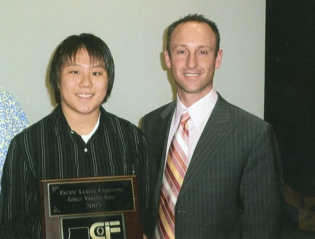 Aiden and Principal David Vannasdall 2006