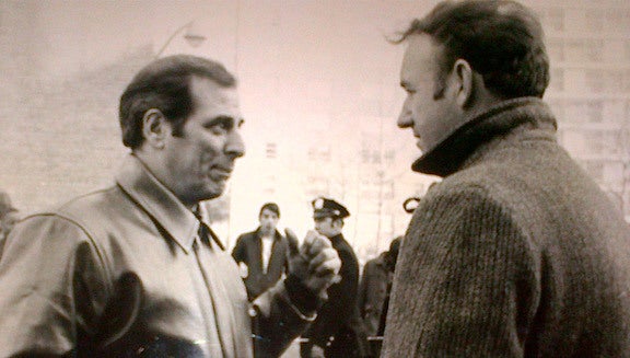 <strong><em>Grosso advises Gene Hackman who won a Best Actor Oscar for his unforgettable performance in The French Connection