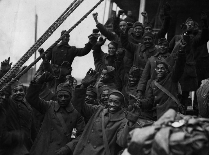 The storied Harlem Hellfighters. 