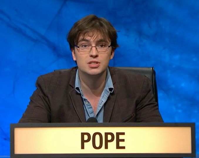 Pope's last name has given viewers a lot of laughs 