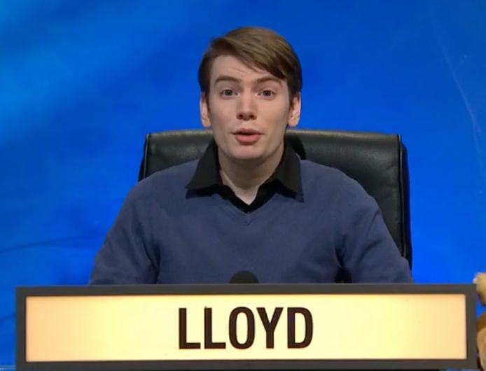 Some viewers have made unfortunate comparisons about Lloyd... 