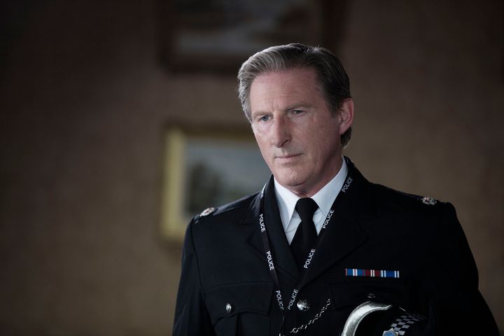 Adrian Dunbar plays Chief Superintendent Ted Hastings in 'Line of Duty'