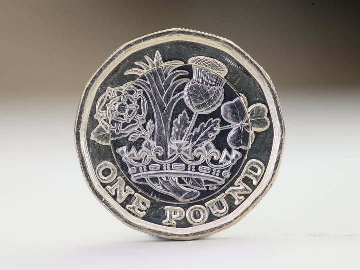 An example of how the new £1 coin could be misaligned