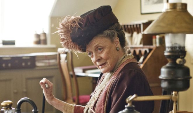 Dame Maggie Smith won both Golden Globe and Emmy Awards for her role as the Countess Dowager
