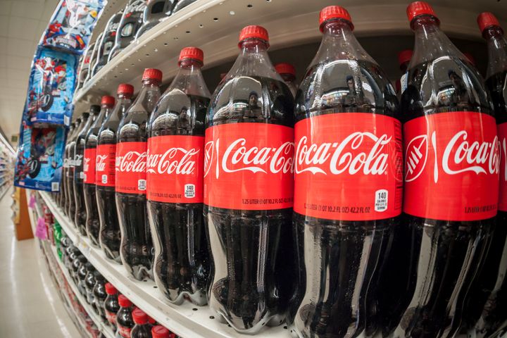 <strong>Coca-Cola produces more than 100 billion throwaway plastic bottles every year, according to Greenpeace.</strong>