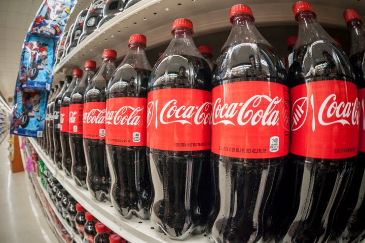 Coca-Cola produces more than 100 billion throwaway plastic bottles every year, according to Greenpeace.