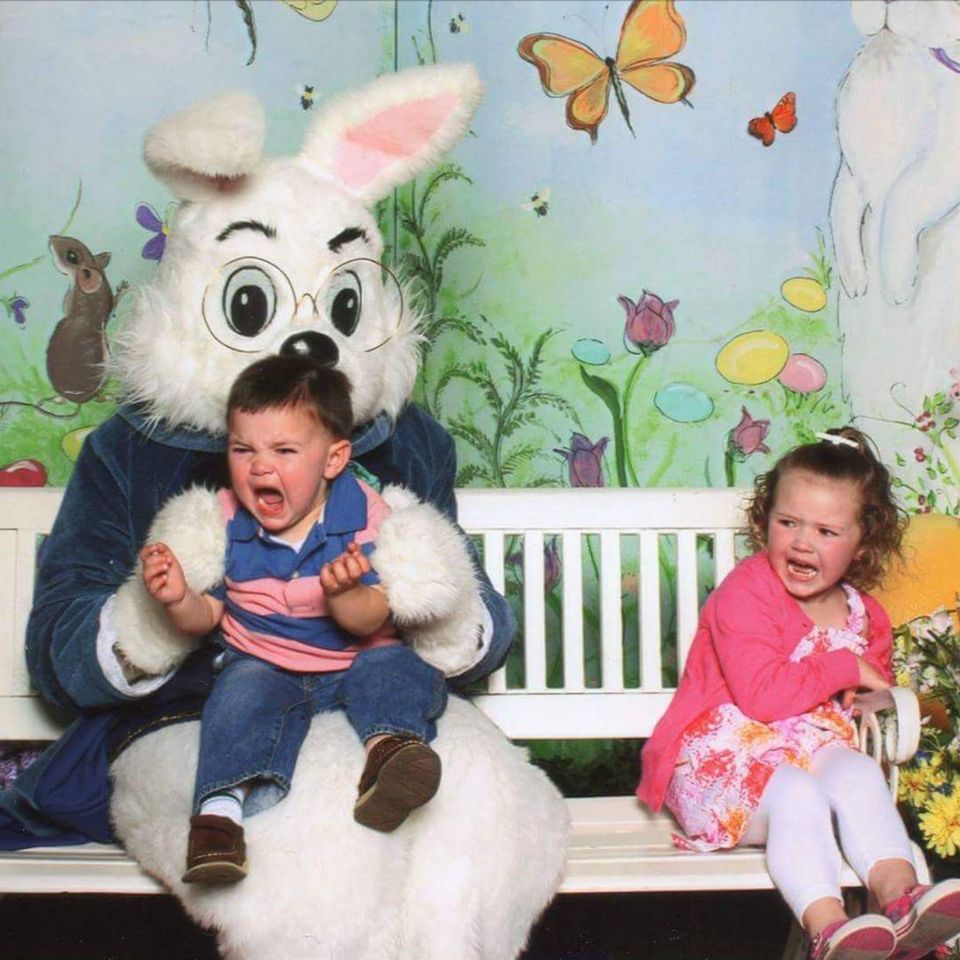 funny easter bunny pictures with kids