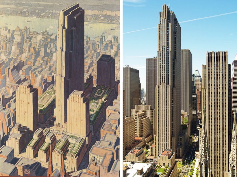 <em>Rockefeller Center, New York City.</em>