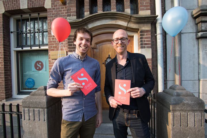 Co-Founders: Pieter van de Glind (left) and Harmen van Sprang (right)