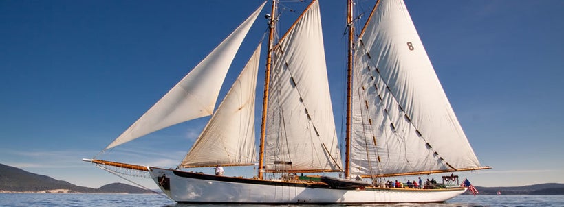 The Schooner Zodiac, the last American pilot schooner