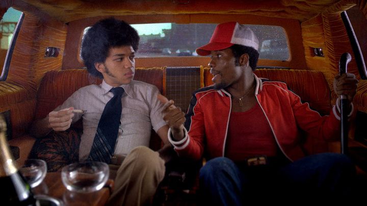 Justice Smith and Shamiek Moore in "The Get Down."