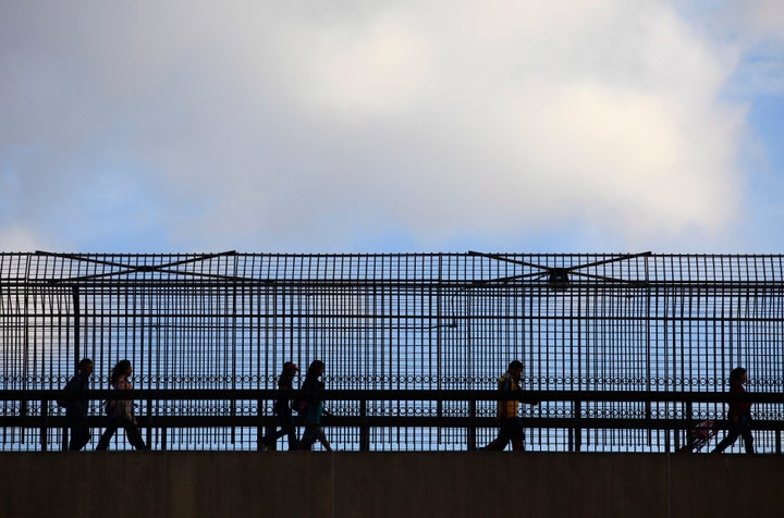 The San Ysidro Port of Entry in California is one of the busiest in the U.S.