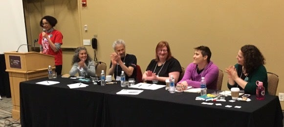 <p>workshop on Local Organizing Challenging Islamophobia and Racism</p>