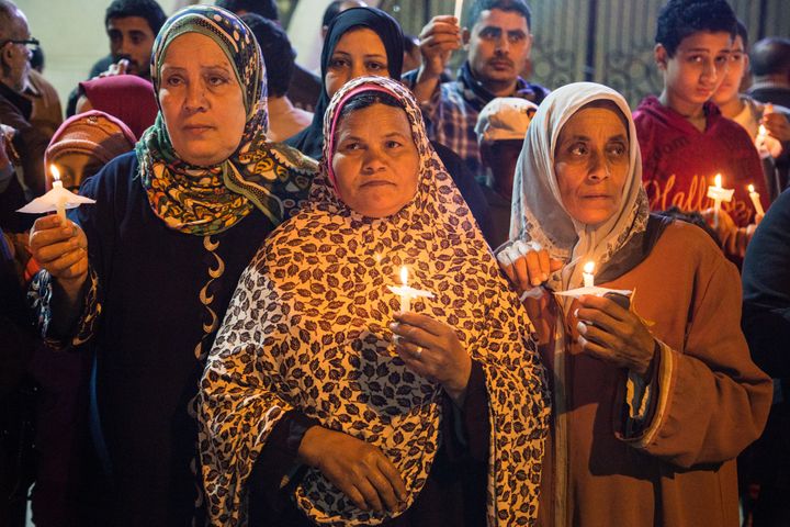 Bombs exploded at two Coptic churches in the northern Egyptian cities of Tanta and Alexandria as worshippers were celebrating Palm Sunday on April 9. 2017.