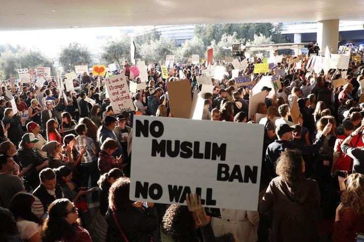 Protests like this one at San Francisco International Airport in response to the President’s first “Muslim Ban” are key to resisting policies based on unfounded fears.