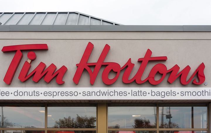 A branch of Tim Hortons in Ontario, Canada 