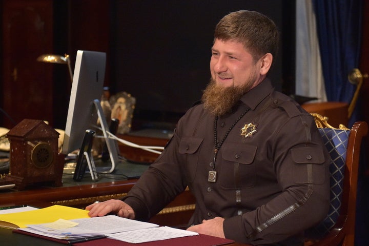 <strong>Chechnya Head Ramzan Kadyrov.</strong>