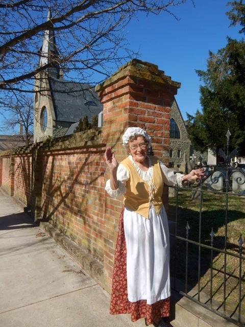 Marge Hull, Tourguide, Historic High Street, Cambridge MD