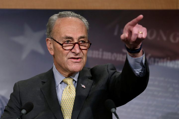 Sen. Chuck Schumer urges the president to just let Congress handle it.