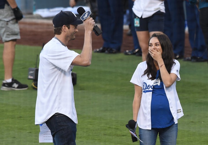 Kutcher and Kunis have a newborn son and toddler daughter.