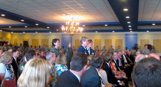 The 5 outstanding female officers mention in this post who were recognised by Lt. Gen. Bill Rew at his retirement ceremony on