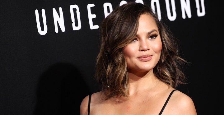 Chrissy Teigen at the premiere of WGN America's "Underground."