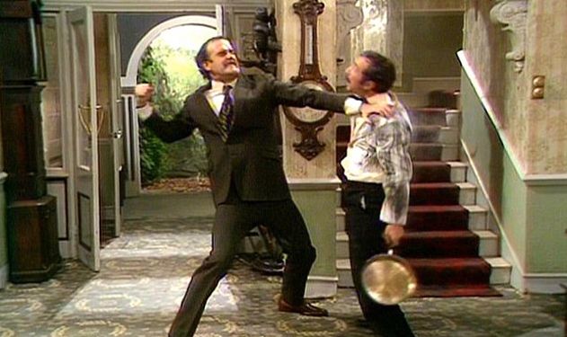 John Cleese in 'Fawlty Towers', which finished in 1979