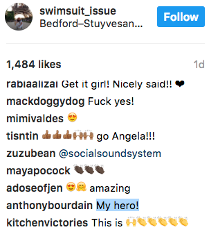 Anthony Bourdain got in on the action.