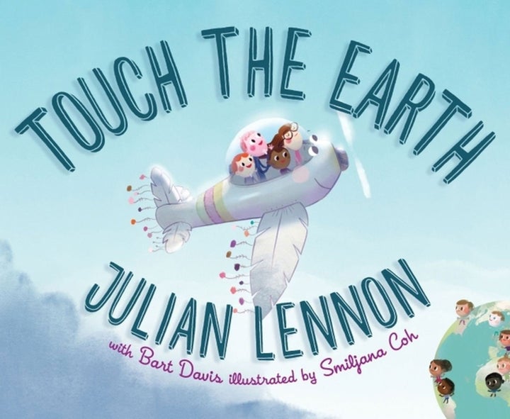 Lennon's new children's book is called Touch The Earth.