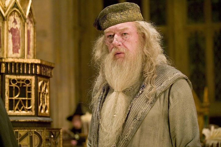 Michael Gambon took over the role of Dumbledore in the original series, following Richard Harris's death