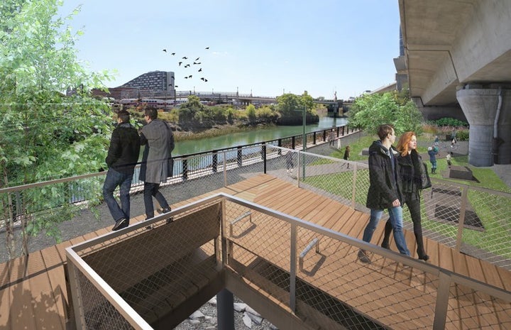 The walkways will connect several Boston neighborhoods.