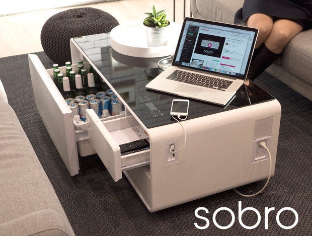 This Coffee Table s Built In Fridge Means You Never Have To Get Up