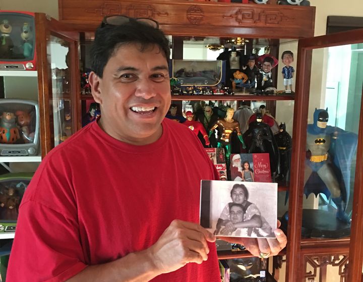  Rex Freitas does not think of himself as a superhero for the way he took care of his parents through years of illness, until they passed away. Today he has fewer responsibilities and can indulge his passion for collecting Funko and superhero figures. 