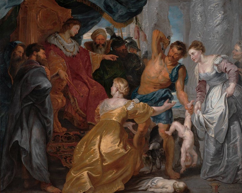 Peter Paul Rubens, 1615-1700, The Judgement of Solomon