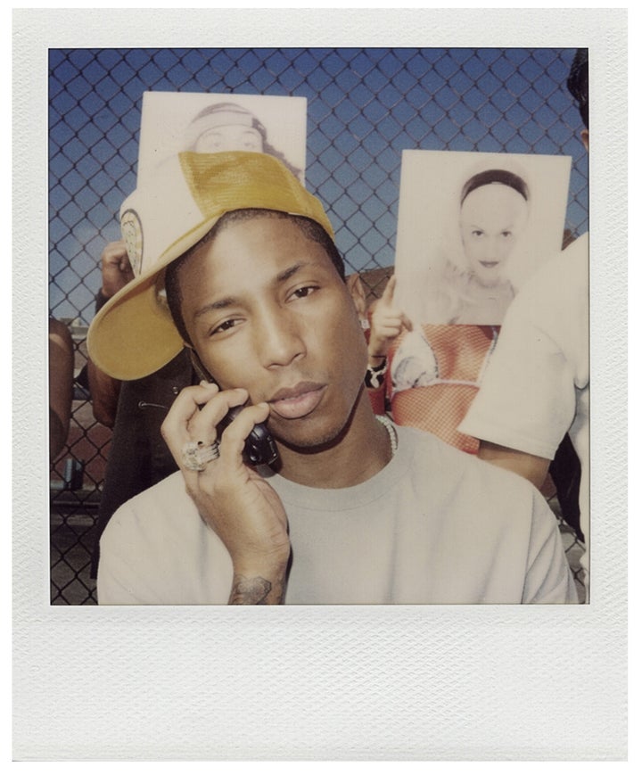 “Big Business”, 2000, Patrick Hoelck’s Polaroid of Pharrell Williams. Available now at BNO.com.