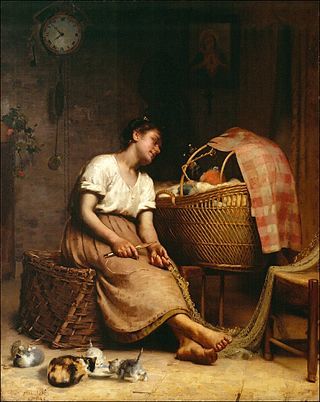 Paul Peel, Mother Love, 1888