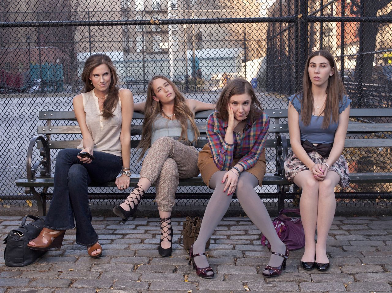 The girls of "Girls," season 1. 