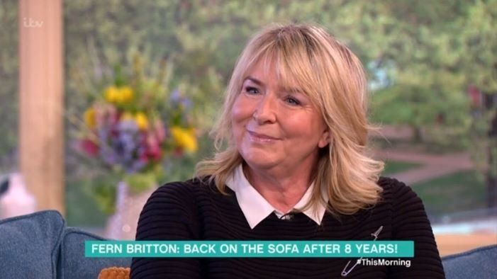Fern Britton returned to 'This Morning'