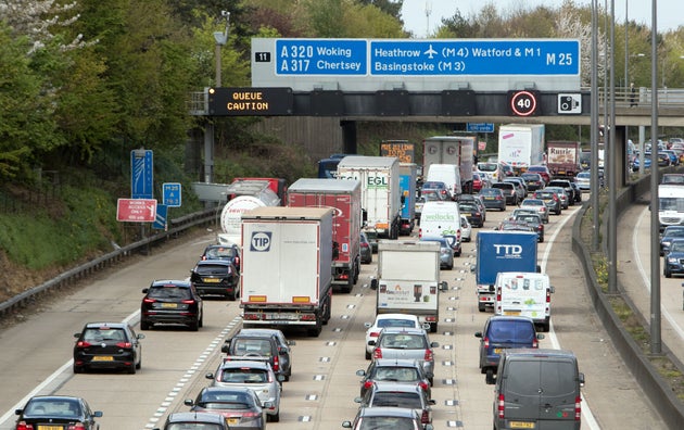 M25 Traffic Could Cause Easter Travel Chaos Over The Weekend | HuffPost UK